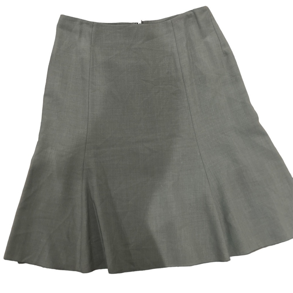 Armani Collezioni Flared Gray Skirt